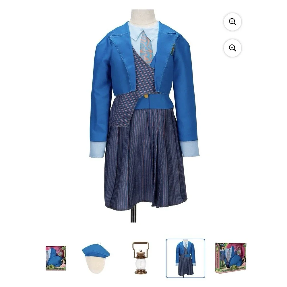 Universal's Wicked Deluxe Shiz University Uniform & Accessories Child Dress Set